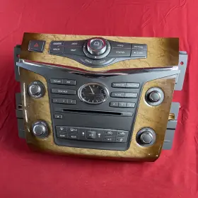 253911LA5B INFINITI Radio Plate Climate Control
