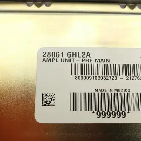 280616HL2A INFINITI Radio Amplifier #2