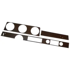 INL12408 INLINE TUBE Hardtop Wood Grain Dashboard Inserts