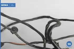 1X4314369FBB JAGUAR Front Bumper Wiring Wire Harness #3