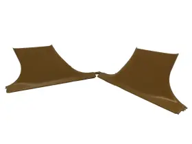 2W93F243A53ADW JAGUAR Center Pillar Panels Bejie XJ8L