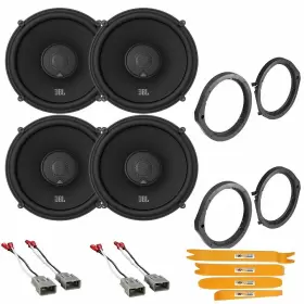 HSB524 JBL STADIUM 62F Front Rear Speakers Kit Honda Civic