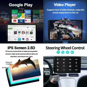 WM-42 JINGELSYE Android Apple Carplay Car Stereo Radio Gps Bt #3