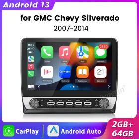 UK.CAPTIVA116 JUNSUN Car Stereo Radio Gps Rds Bt Gmc Chevy