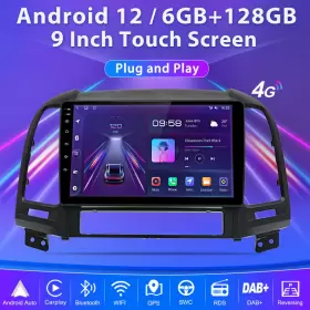 US.MS96NV.SANTA.FE062 JUNSUN Carplay Car Radio Stereo Android #3