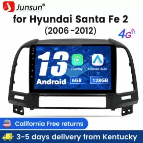 US.MS96NV.SANTA.FE062 JUNSUN Carplay Car Radio Stereo Android