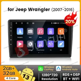US.RK312C.JW716 JUNSUN Car Radio Stereo Carplay Android Gps