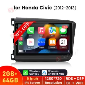 US.SXT892SC.CIVIC125 JUNSUN Android Carplay Car Stereo Radio