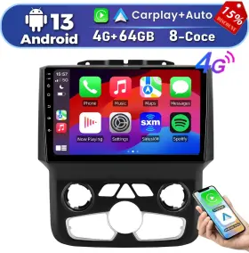 US.XT594.RAM319ZD JUNSUN Car Stereo Radio Carplay Lte Swc Ram