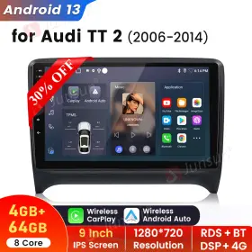 US.XT594.TT064 JUNSUN Android Carplay Stereo Radio Gps Wifi