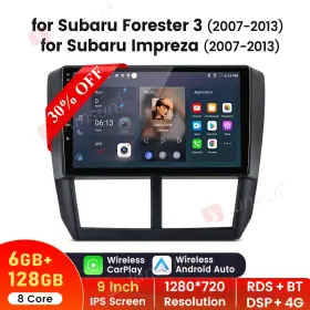 US.XT596.FORESTER812 JUNSUN Carplay Stereo Radio Gps Wifi