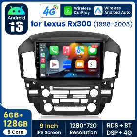 US.XT596.XU10 JUNSUN Car Radio Gps Navi Carplay RX300 Lexus