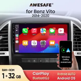 US.XT8101C.BENZVITO3 JUNSUN Benz Android Carplay Car Radio
