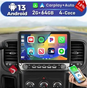 US.XT8192SCX-F.RAM319 JUNSUN Carplay Android Car Stereo Radio