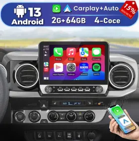 US.XT8192SCX-F.TACOMA621 JUNSUN Swc Carplay Android Car Radio