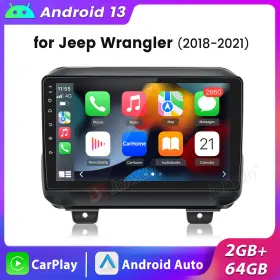 2018-2021 JUNSUN Carplay Car Stereo Radio Gps Wifi Navi Jeep
