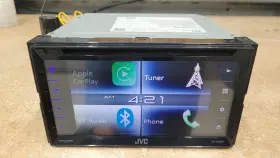 JVC KW-V820BT Headunit Radio Apple Carplay Bluetooth Camera