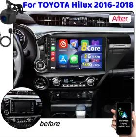 36469173 KHH Apple Carplay Hilux Android Car Stereo Radio Gps