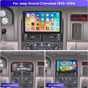VWGLY36758 KHH Wj Wg Car Stereo Radio Head Unit Android Gps