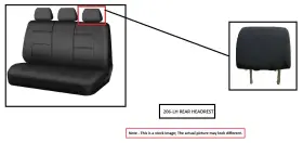 206.KI1Q18 KIA Left Rear Headrest Optimakia
