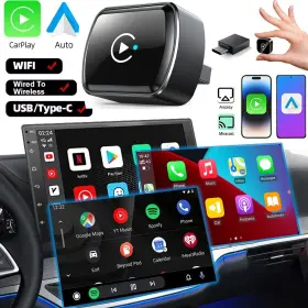 RC34 LAMTTO Wireless Carplay Adapter Iphone Apple Usb Plug