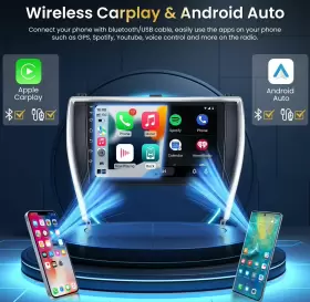 LT-HD-004 LASERTAILS Apple Carplay Car Stereo Radio Android #2