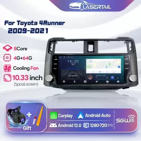 LT-TY-001-1-4 LASERTAILS Car Stereo Wireless Carplay Android #2