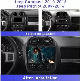 WM-27 LEEOCAR Carplay Car Stereo Radio Android Navi Jeep #2