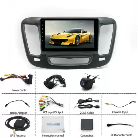 957230915348 LESA-AUTOS Android Carplay Car Stereo Radio Gps #2