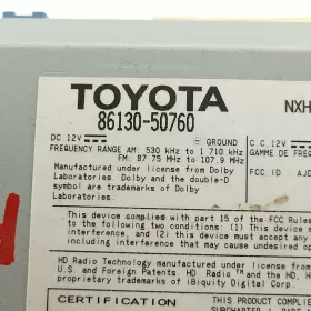 P10607 LEXUS Radio Am Fm Navi Cd Cntrls LS460 Xm #2