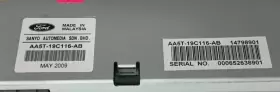638-03315 LINCOLN Am Fm Radio Display Mks #3