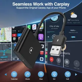 Litalarm-wac-txw LITALARM Wireless Carplay Adapter Apple #2