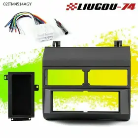 BIG20022 LIUGOU74 Radio Single Din Dash Pocket Bezel Kit Gmc