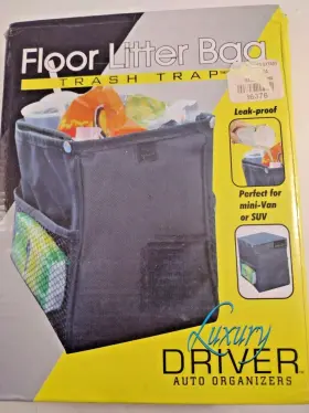 HR-3505 LUXURY DRIVER Auto Litter Bag Organizers Floor
