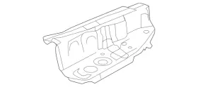 GHP9-54-731 MAZDA Floor Extension