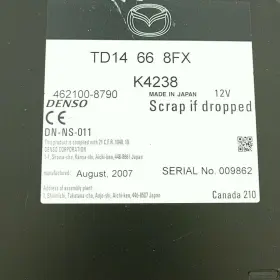 TD1466DF0G MAZDA Radio Screen Navi Dvd Player CX-9 #2