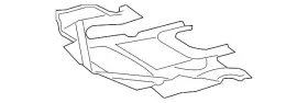 209-524-28-30 MERCEDES Rear Cover