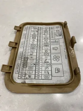51437051767 MINI COOPER Fuse Box Cover Panel R50 #3