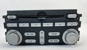 8002A247HA MITSUBISHI Radio Am Fm Cd Player Plate Control #2