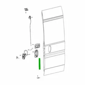 68169402AA MOPAR Trunk Floor Ram