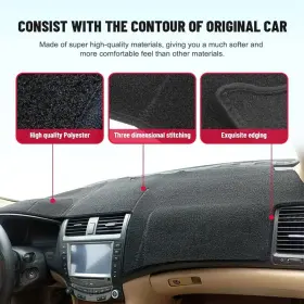 423124357261 NEWSMART AUTO Car Dash Mat Dashboard Cover Honda