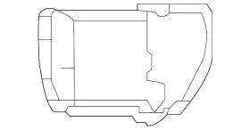 284G8-EZ21B NISSAN Splash Guard