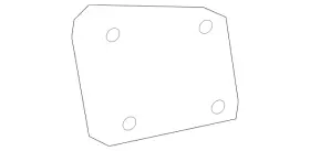 90916-5AA0A NISSAN Access Cover Murano