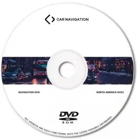 U4710-0075-504 NISSIAN/INFINITI Navigation Map Dvd North Gps