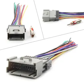 550722169818 OBOX Car Stereo Radio Wiring Harness Antenna Gmc