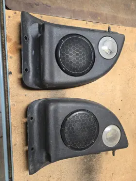 5HU98DX9AI JEEP Overhead Roll Bar Speaker Pods Tj Wrangler