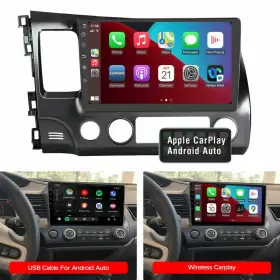 CIVIC101001CP OSSURET Android Car Stereo Radio Gps Navi Wifi #2