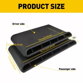 XPD-CFK-94611 OXILAM Air Ac Vent Eor Kit Chevrolet Gmc Sierra #2