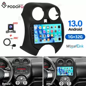 IEP9YCE4YQVO3XQXR3ZD PODOFO Android Car Stereo Radio Micra