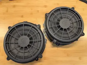 971035454F PORSCHE Burmester Front Door Speakers Woofers